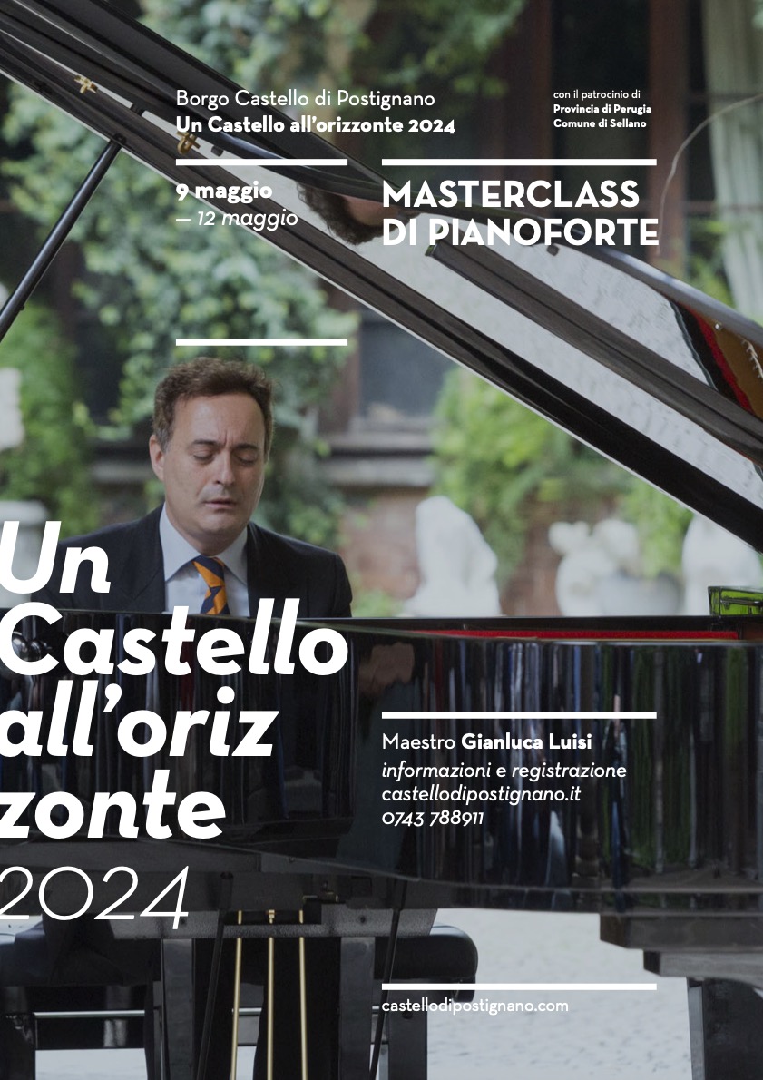 Masterclass di Pianoforte - Gianluca Luisi