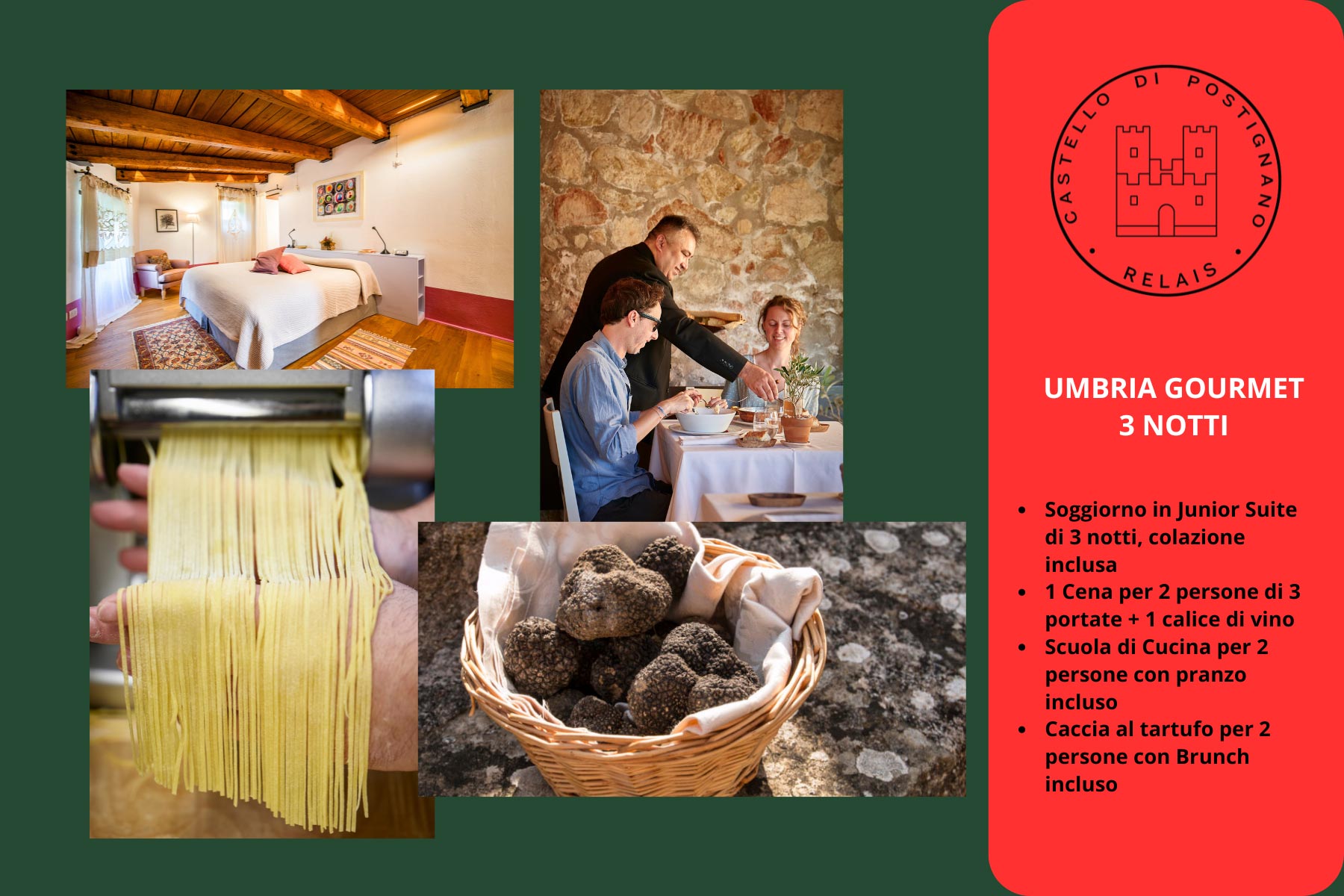 Umbria Gourmet tre notti